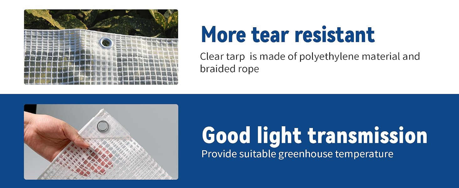 10x10 clear tarps with grommets 10x12 clear plastic tarp clear 10x20 greenhouse cover