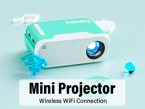 ksbaby wifi mini projector
