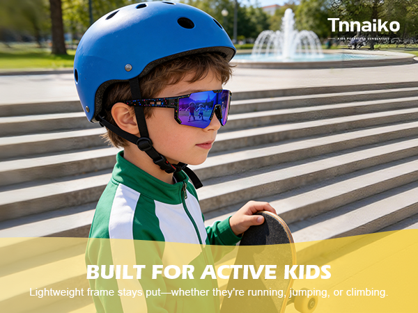 Kids Baseball Sunglasses for Boys Girls