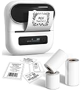 Phomemo M220 Label Maker, New Flagship 3.14 Inch Bluetooth Portable Thermal Label Printer for Bar...