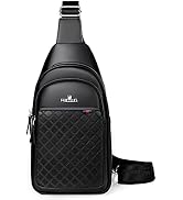 FSD.WG sling Backpack for Men Chest Bag Crossbody Shoulder Bags Travel Bag Purse for Men with Wat...