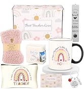 Fcaylo Teacher Appreciation Gift Box - Unique Funny Mug Set for Women, Graduation, Teacher's Day,...