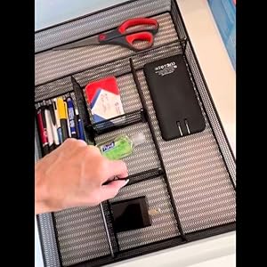 metal desk organizer