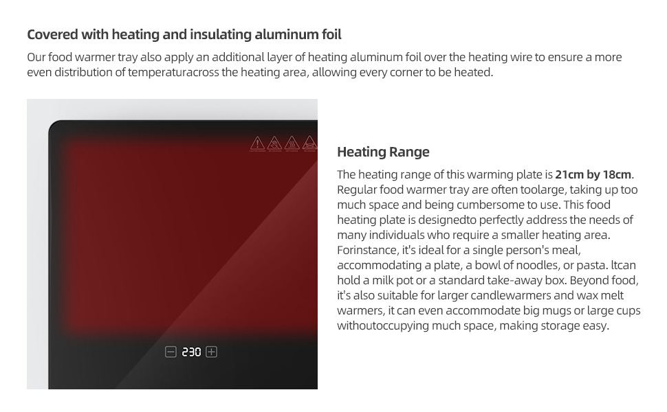 Compact warming mat.4