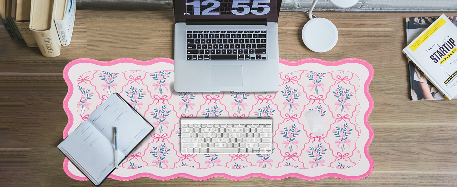 pink gaming mouse pad