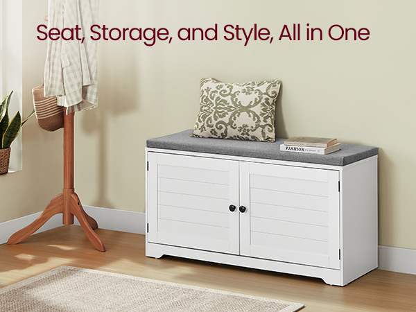 Shoe Storage Bench