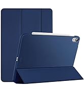 MOSISO Compatible with iPad Air 5th Generation Case 10.9 inch 2022 Release, Slim Shell Hard PC Fr...
