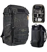 PGYTECH OneMo TAC 25L Tactical Camera Backpack, Waterproof DSLR/SLR/Mirrorless Photography Camera...