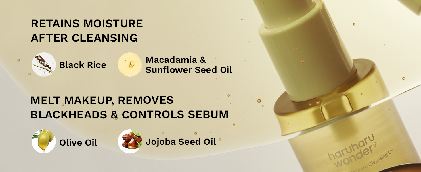 melt makeup, removes blackheads & control sebum
