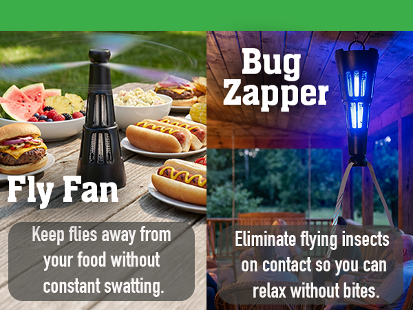Magic Mesh 2-in-1 Fan Zapper