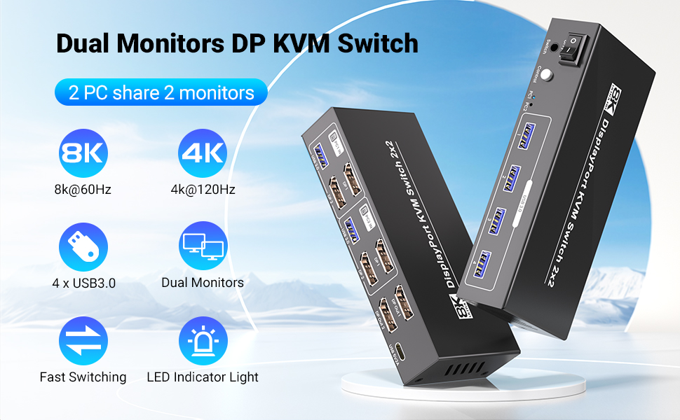 dp kvm switch