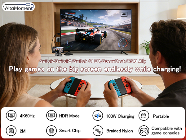 Switch 2 Dock HDMI Adapter