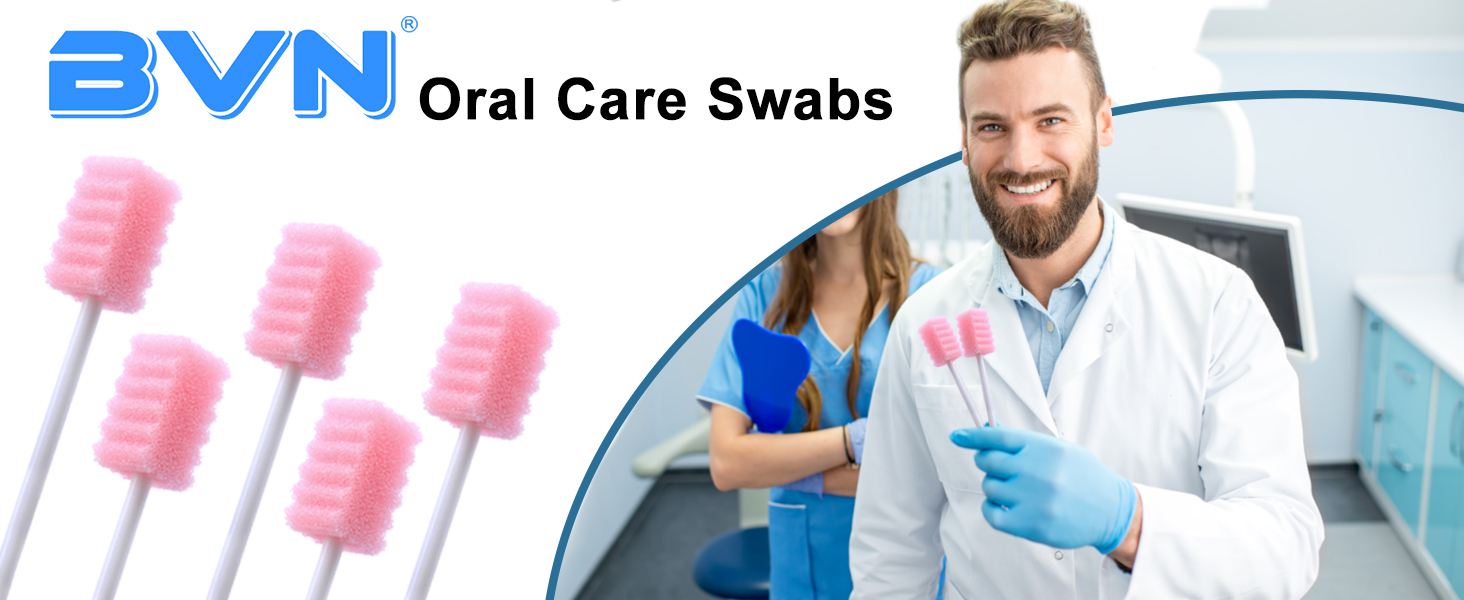 Disposable Mouth Swabs Sponge Oral Swabs Oral Care Swabs Disposable Mouth Swabs Unflavored