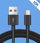 ANLINK 10ft/3M Long USB C Cable, Charging and Data Transfer, Durable USB A to USB C Power Chargin...