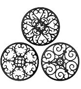 Trivets for Hot Dishes, Silicone Trivets for Hot Pots and Pans, Non Slip Heat Resistant Hot Pads ...