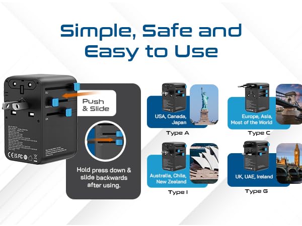 universal outlet adapter travel