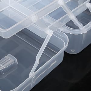 Plastic Craft Organizer Box