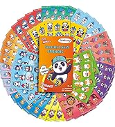 HORIECHALY Scratch and Sniff Stickers, 65 Sheets Scented Stickers, 720+ Smelly Animals Stickers w...