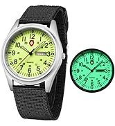 Gosasa Unisex Military Watches Sport Textile Nylon Strap Stylish Men Watch Luminous Fashion Watch...