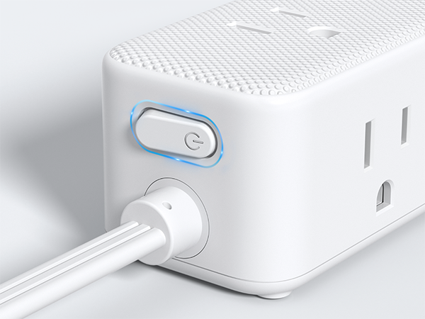 flat plug power strip