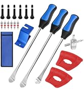 Anglecai Motorcycle Tire Changing Tools Steel Tire Spoons Tool Set | 26 Pcs Tire Removal Tool Set...