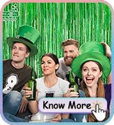 Green Tinsel Curtain Party Backdrop - GREATRIL Foil Fringe Curtain for Christmas/World Cup/St Pat...