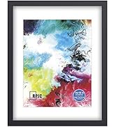RPJC 14x18 Solid Wood Frames Display Pictures 11x14 with Mat or 14x18 Without Mat for Wall Mounti...