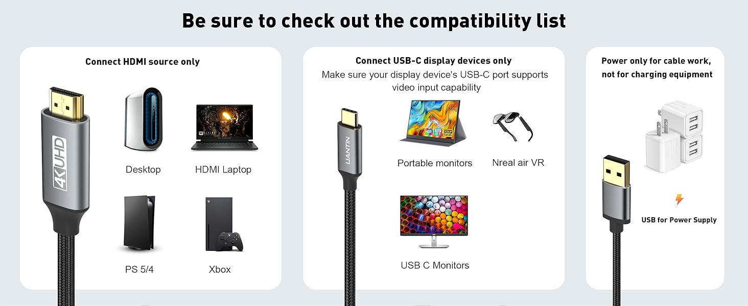 usb to hdmi cbale