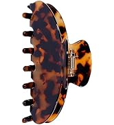OideGuiing Durable Acetate Hair Clips - 4-Inch Tortie Claw Clips for Fine and Thick Hair (Tortie)