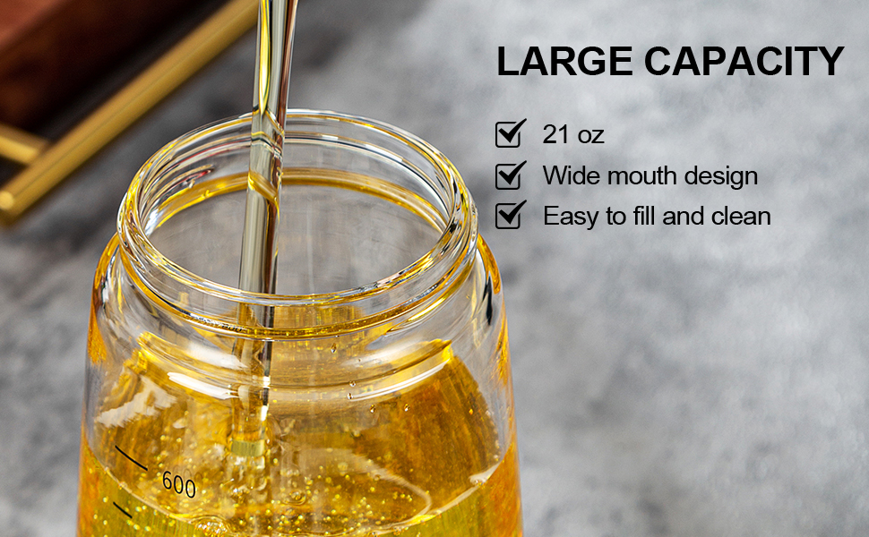 large capacity olive oil dispenesr bottle