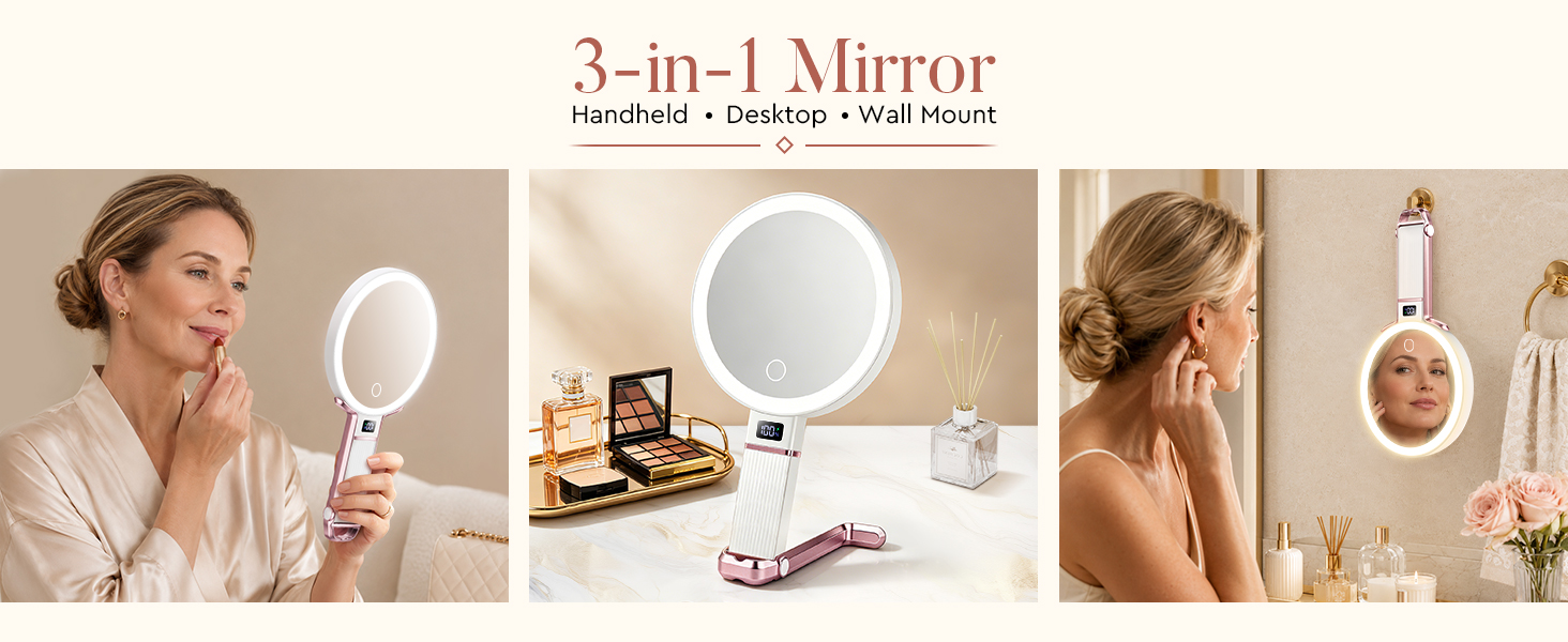 portable magnifying mirror