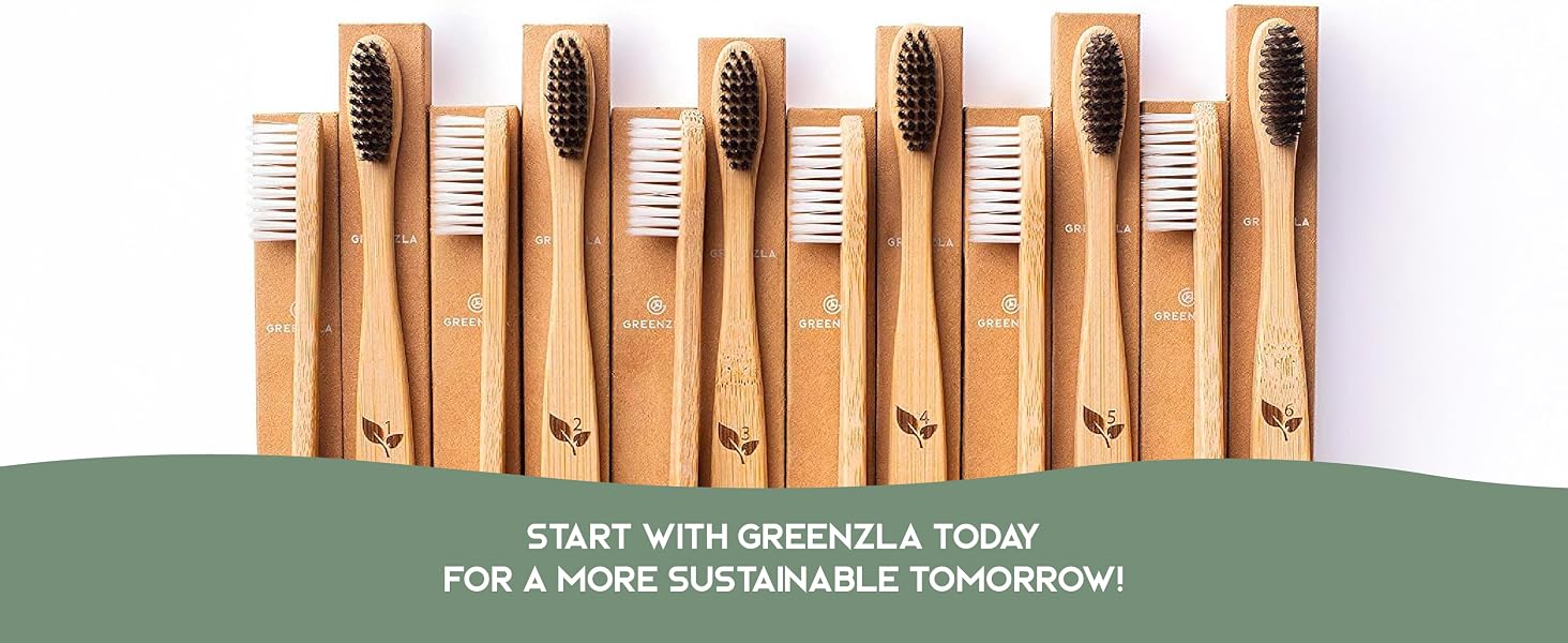 Greenzla Natural Bamboo Toothbrushes, travel toothbrush, travel toothbrush set, travel kit