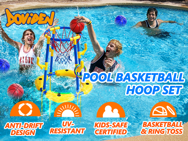 pool basketball hoop