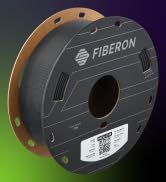 Polymaker Fiberon PA612-CF Carbon Fiber Nylon Filament 1.75 Black 500g, Enhanced Hard Edge Cardbo...