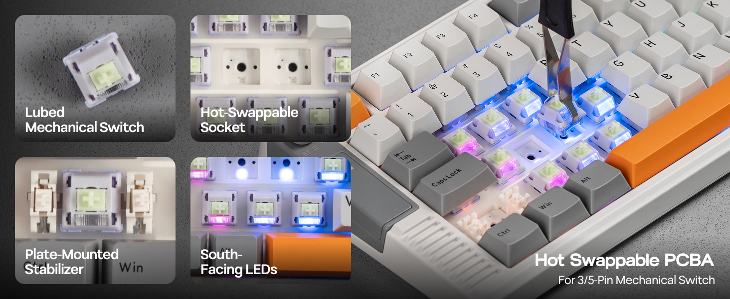 RT85 Wireless Gaming Keyboard