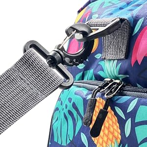 Woogwin Travel Duffel Bag Large Foldable Waterproof Overnight Bag for Beach Swim Bags