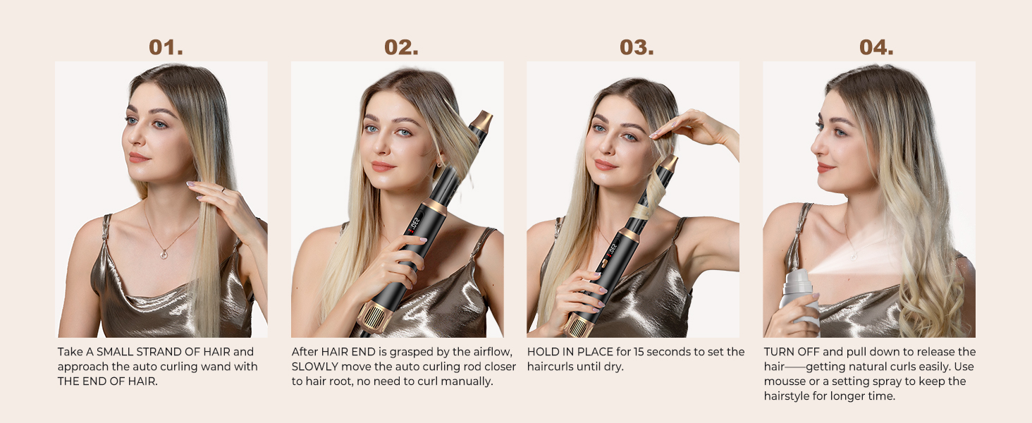 How to curling your hair?
