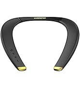 Monster Boomerang Petite Neckband Bluetooth Speakers, Neck Speaker with 15H Playtime, aptX High F...