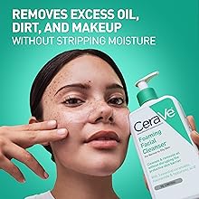 facial cleanser, ceramides, niacinamide