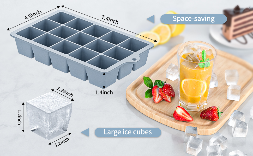 Food Grade Silicone lce Cube Trays