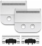2 Pack Clipper Replacement Blades,Compatible with Andis Master Hair Cordless Clipper Fits MLC Model