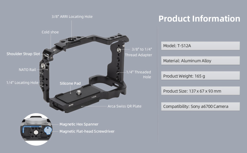 Sony A6700 Cage 2