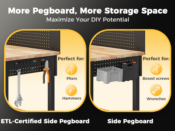work bench, workbench, work table, 60 inches work benches for garage