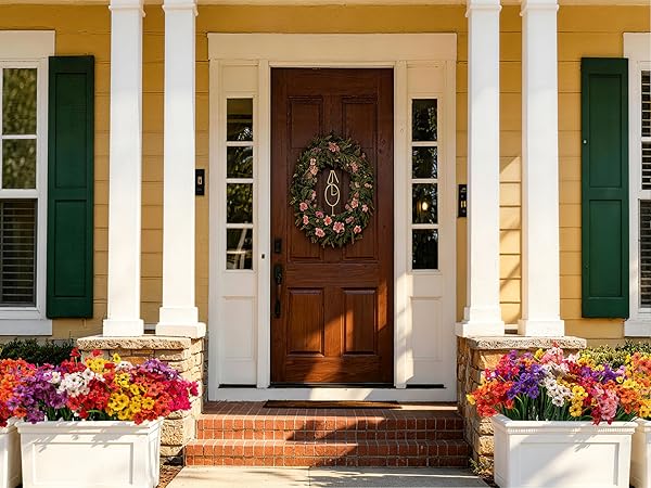 Artificial Flowers for Outdoors