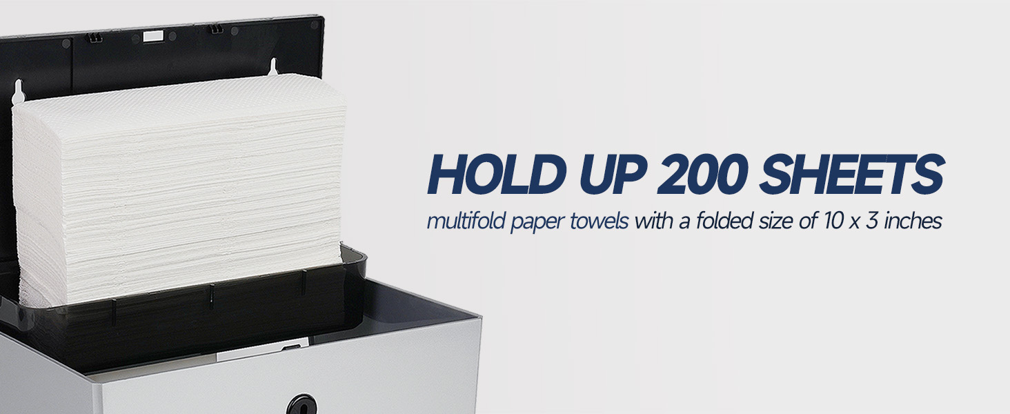 AIKE Wall Mount Paper Towel Dispenser