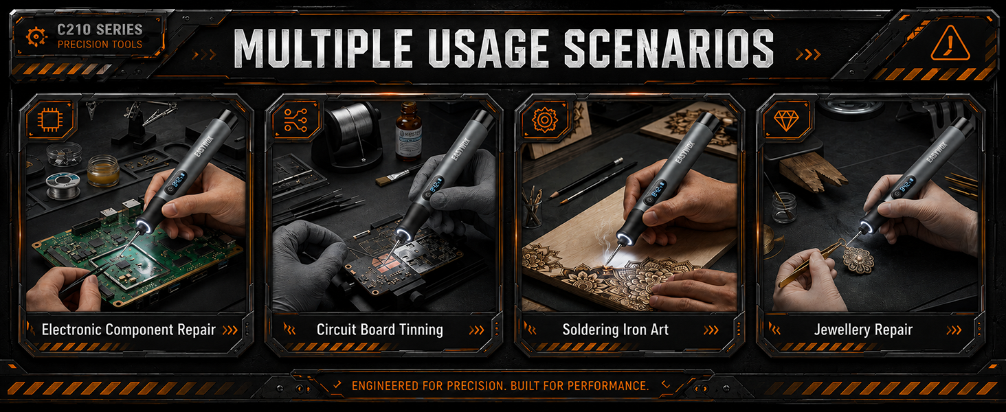 cordless soldering iron