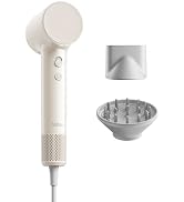 Laifen Air 15 x Fast Drying Ionic Diffuser Hair Dryer for Travel, Milktea | Ultra Light, 200M Neg...