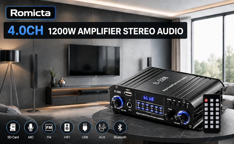 4 CH Amp
