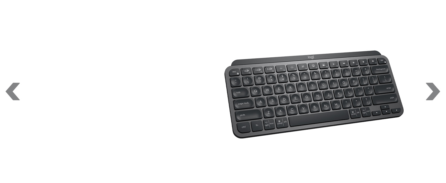 mx keys mini wireless graphite keyboard