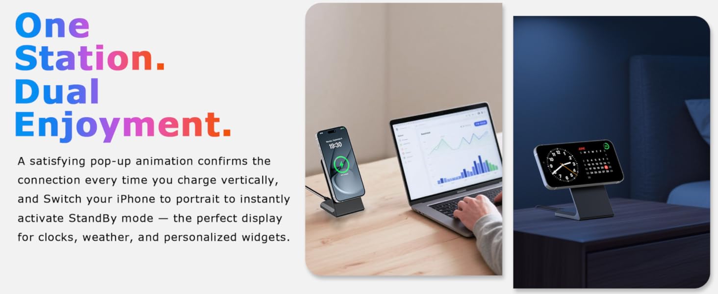 magsafe charger stand iphone